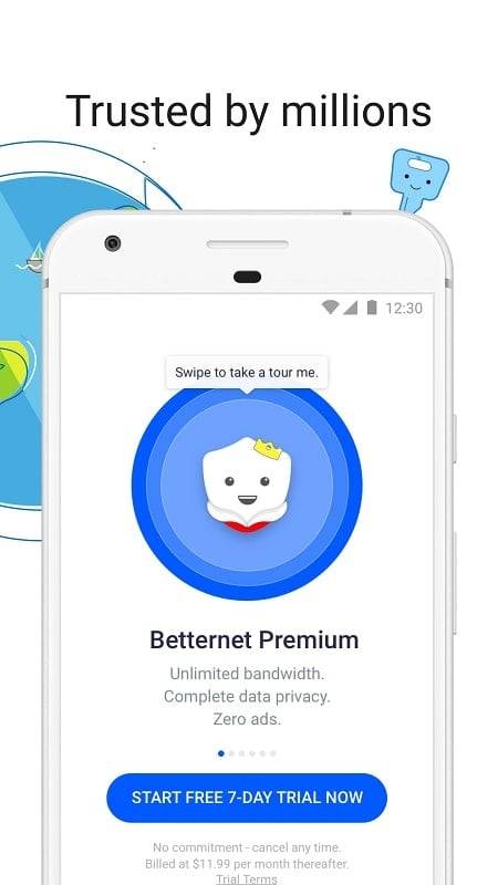 Betternet VPN - Hotspot Proxy Скриншот 2