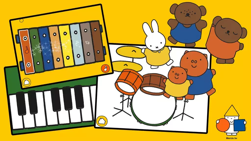 Miffy - Educational kids game ภาพหน้าจอ 1