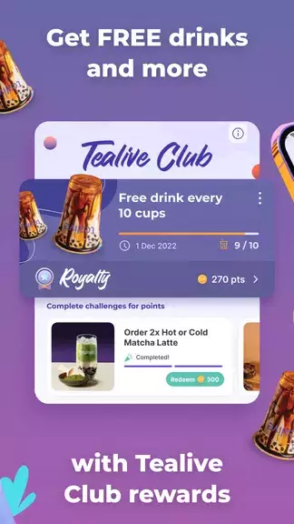 Tealive MY - Order Bubble Tea স্ক্রিনশট 2