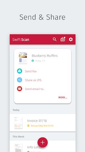 SwiftScan: Dokumente scannen Screenshot 3