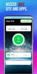 Eagle VPN - Secure VPN Proxy स्क्रीनशॉट 0