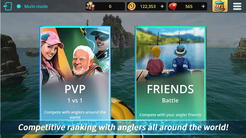 Monster Fishing: Tournament Mod ဖန်သားပြင်ဓာတ်ပုံ 1