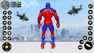 Spider Rescue- Rope Hero games Captura de pantalla 0