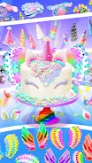 Rainbow Unicorn Cake Captura de tela 2