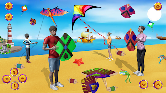 Kite Game 3D Kite Flying Games ဖန်သားပြင်ဓာတ်ပုံ 1