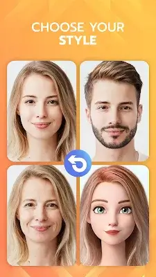 FaceLab Face Editor, Aging App Screenshot 0