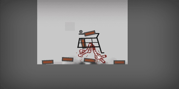 Stickman Dismounting Mod Capture d'écran 1