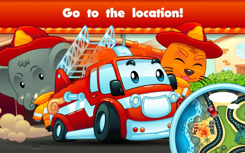 Marbel Firefighters Kid Heroes 스크린샷 1