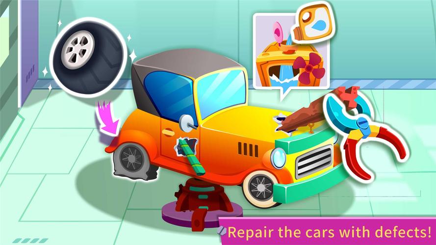 Little Panda's Car Repair Tangkapan skrin 1