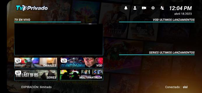 TV PRIVADO PLUS Zrzut ekranu 1