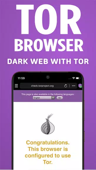 TOR Browser: OrNET Onion Web Captura de tela 1