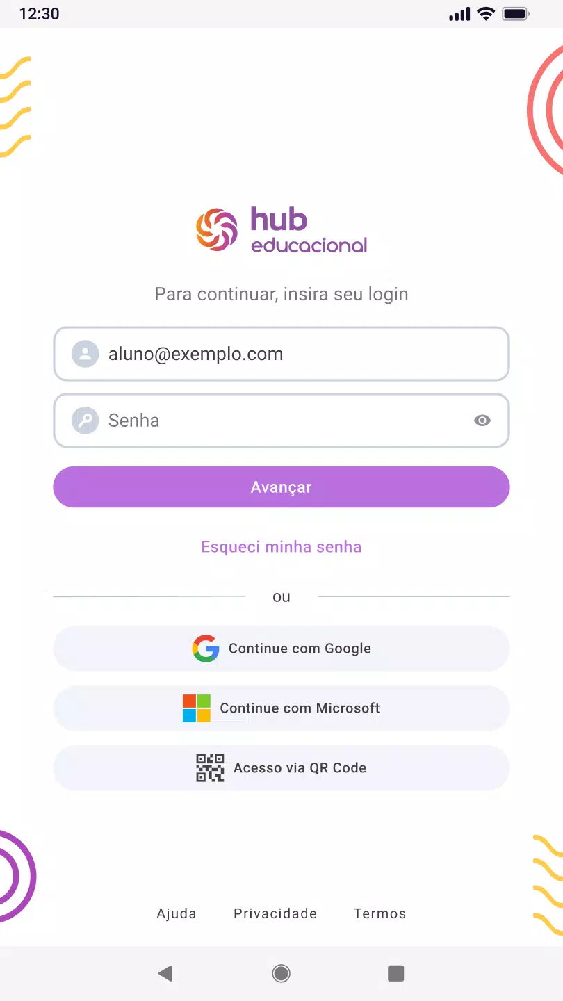 Hub Educacional Скриншот 0