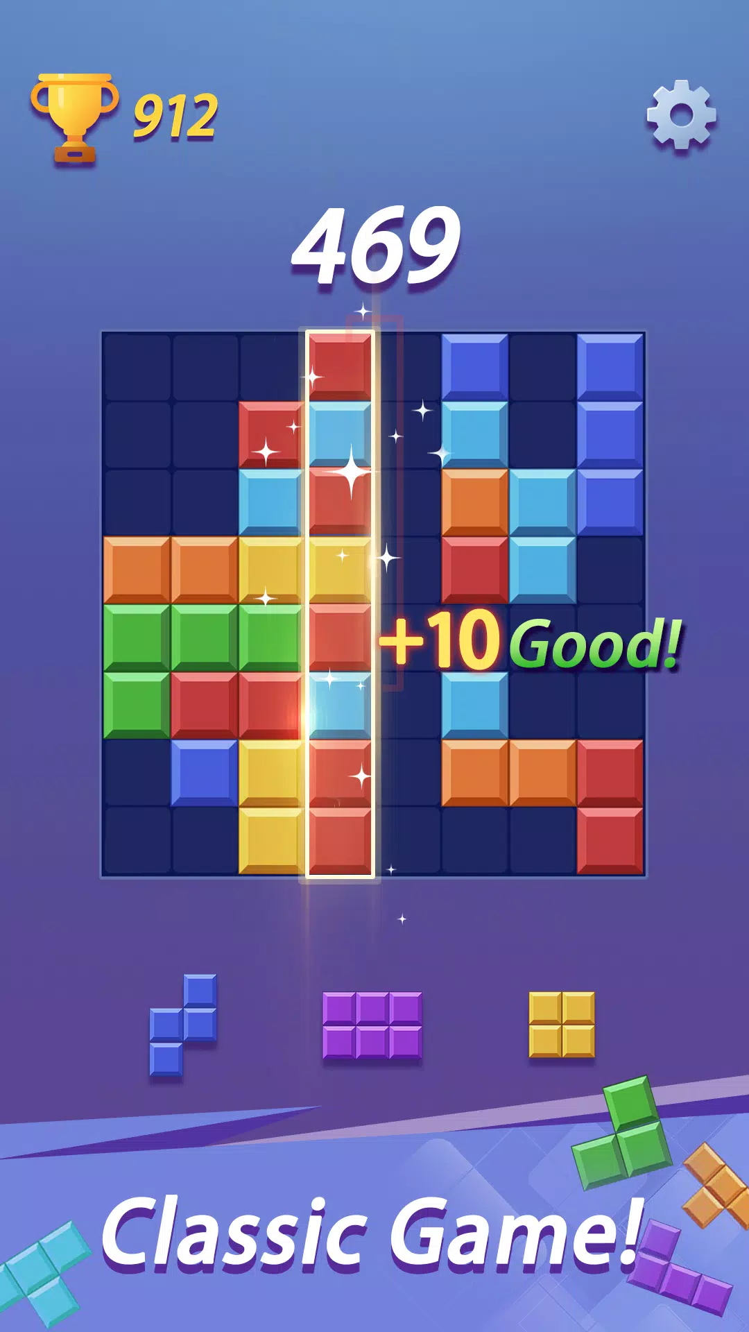 Block Puzzle: Combo Mania! Captura de tela 0