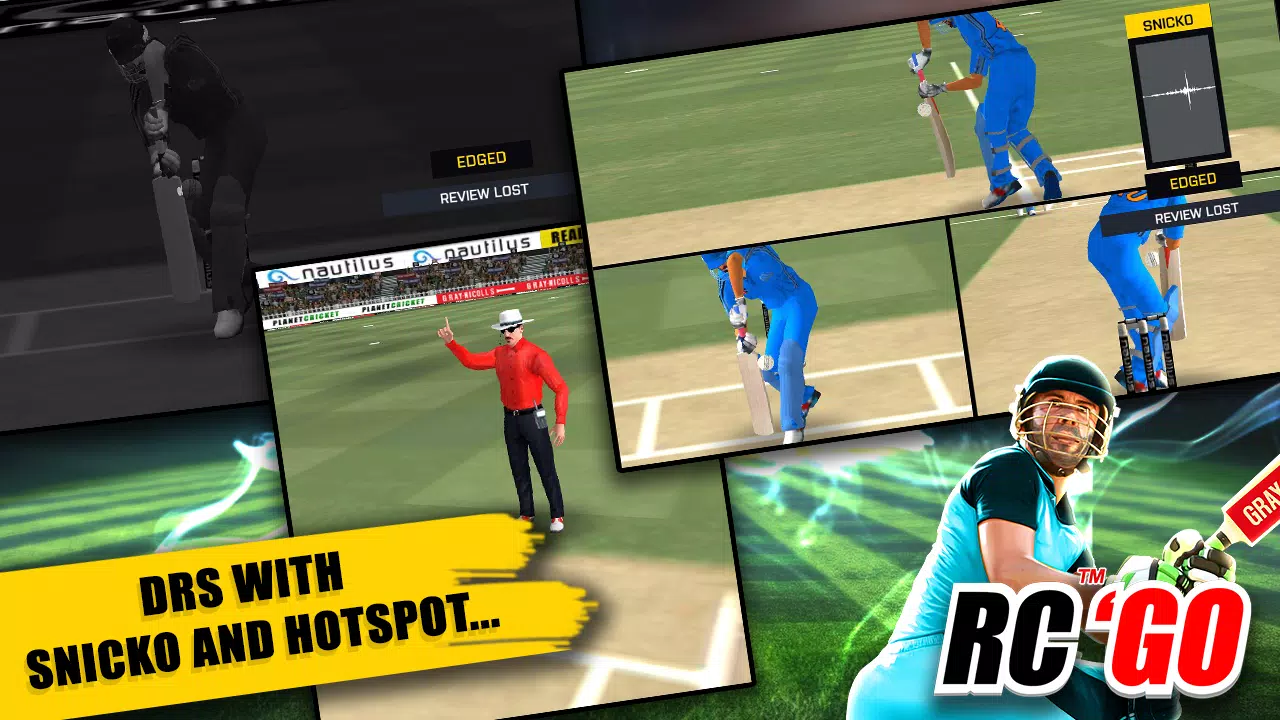 Real Cricket™ GO Screenshot 1