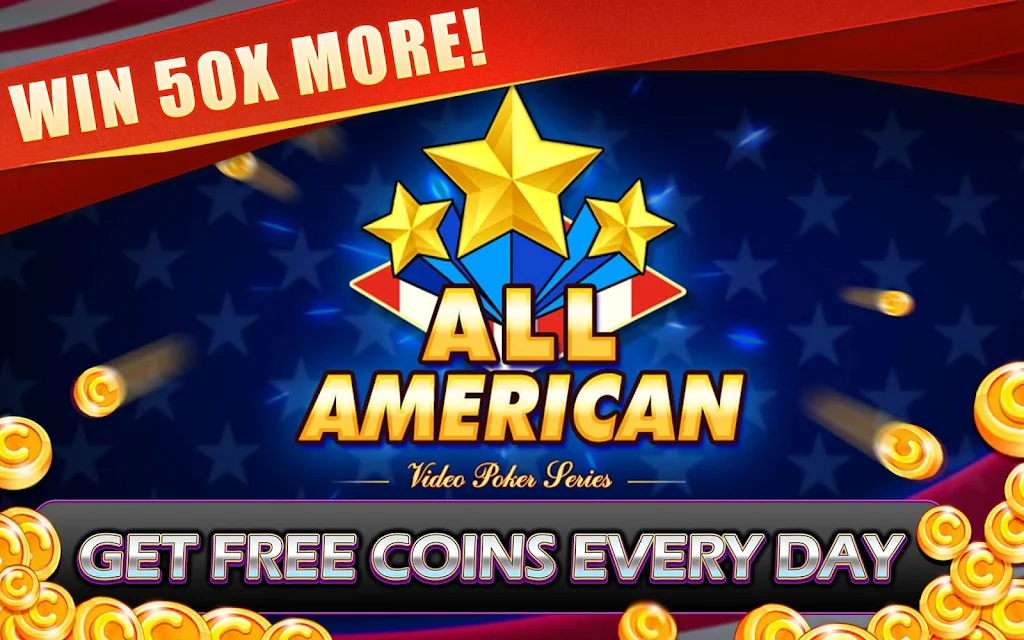 All American & Double Bonus - VIDEO POKER ဖန်သားပြင်ဓာတ်ပုံ 2