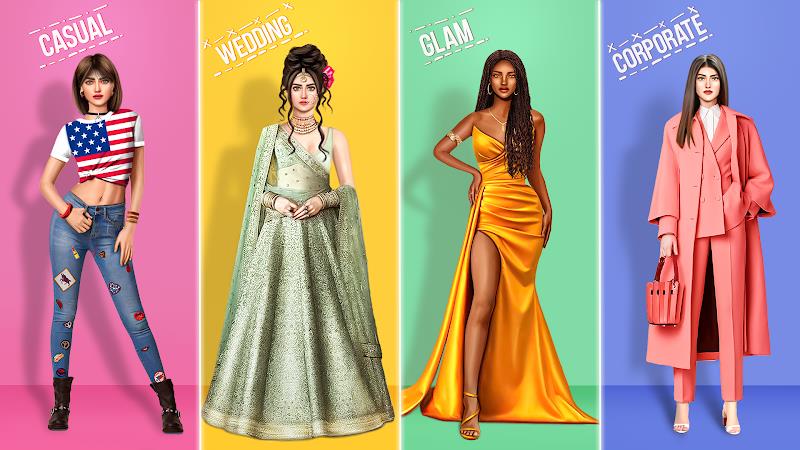 Fashion Styler: Dress Up Games Ekran Görüntüsü 1