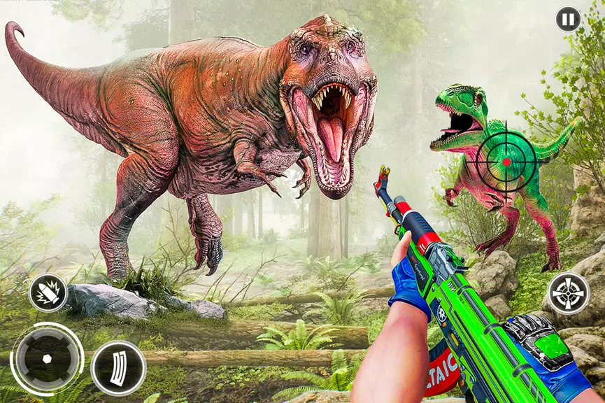 Super Dino Hunting Zoo Games Zrzut ekranu 0