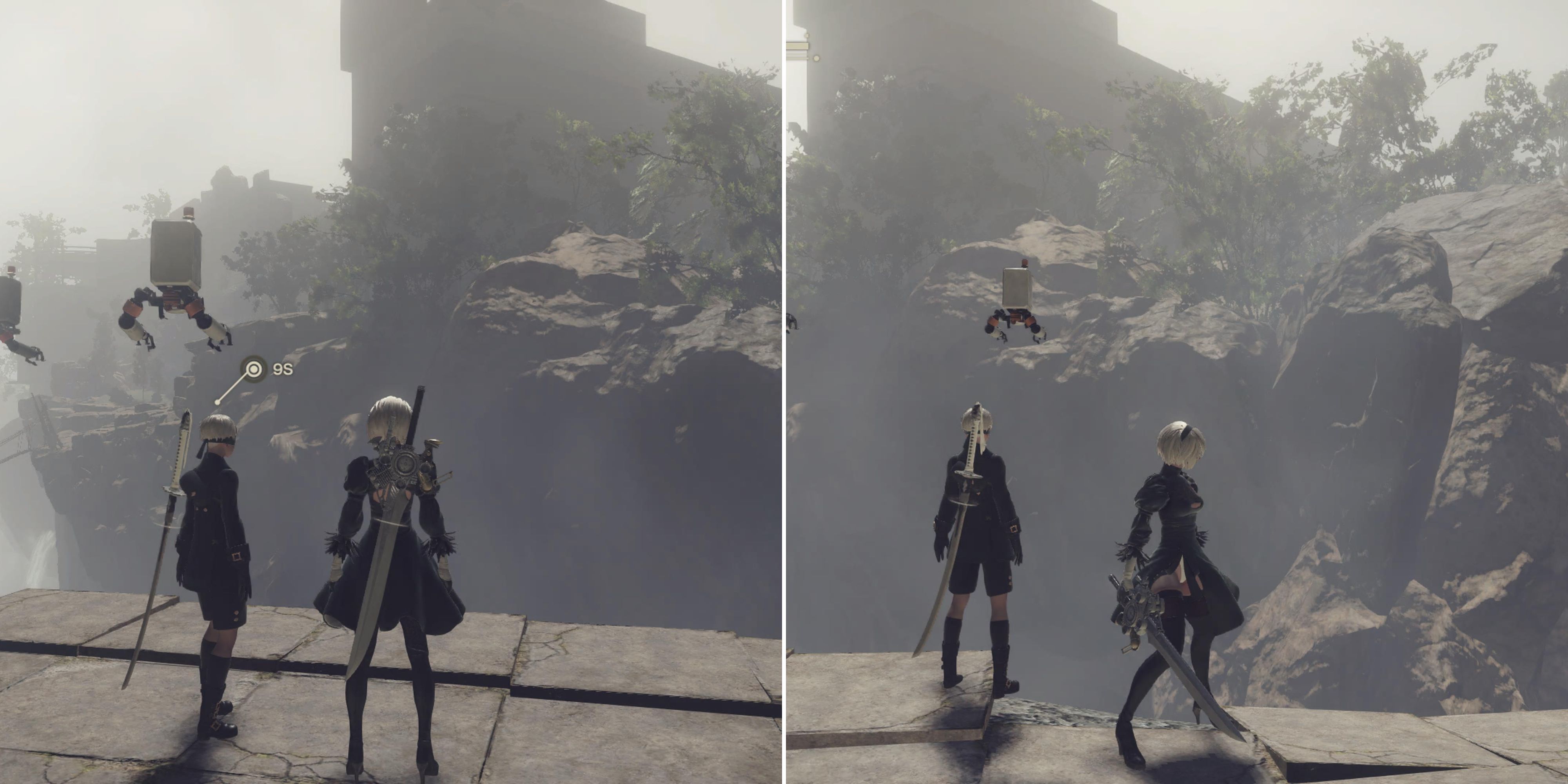 NieR: Automata - สถานที่รับใบมีดเครื่องยนต์