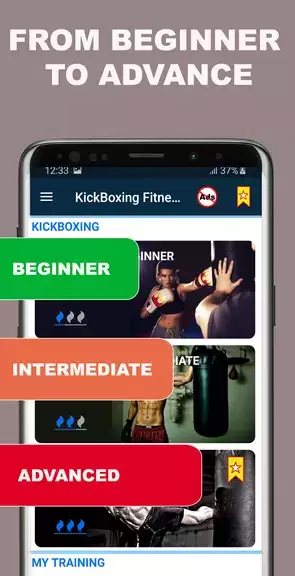 Kickboxing fitness Trainer स्क्रीनशॉट 2