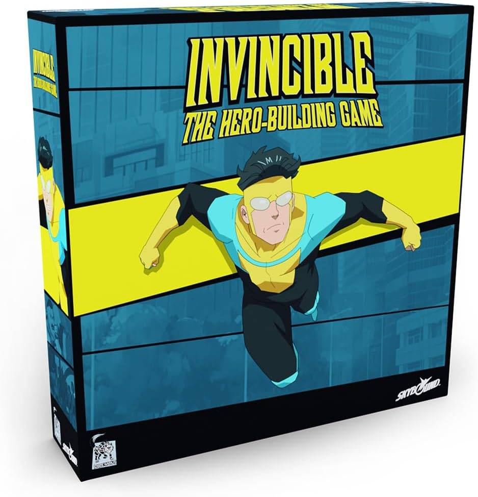 Image: Invincible: The Hero-Building Game box