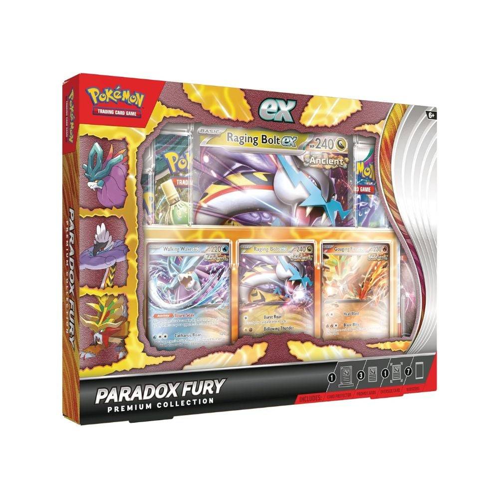 Pokémon TCG: Collection Paradox Fury Premium - 2024 Amazon Holiday Exclusive