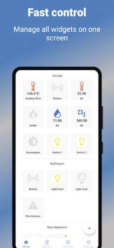 Schermata MQTT Dashboard Client 0