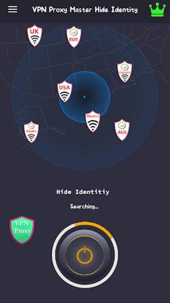 Schermata VPN Proxy Master Hide Identity 3