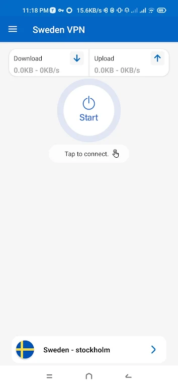 Sweden VPN - Fast & Secure Capture d'écran 1