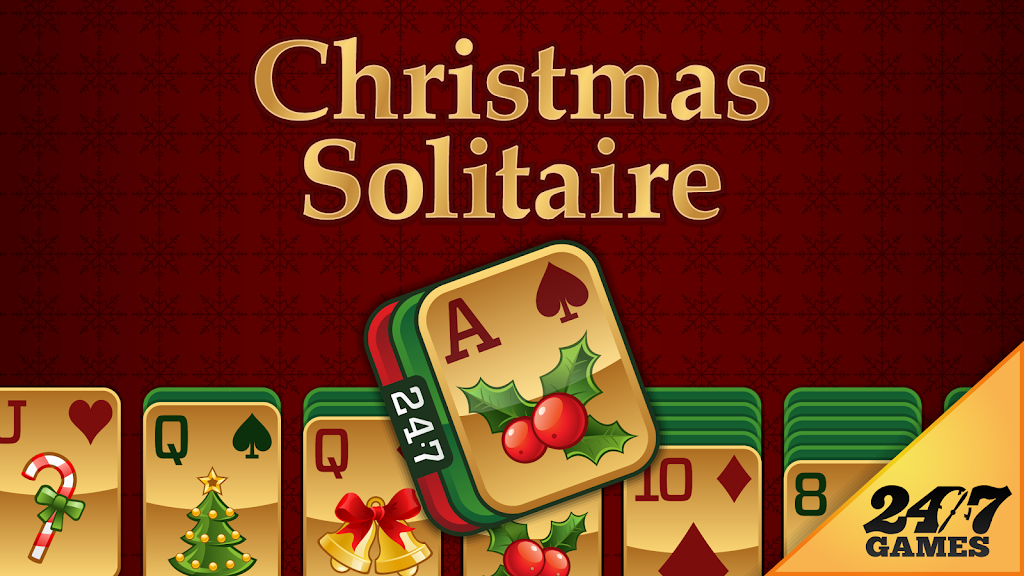 Christmas Solitaire ဖန်သားပြင်ဓာတ်ပုံ 0