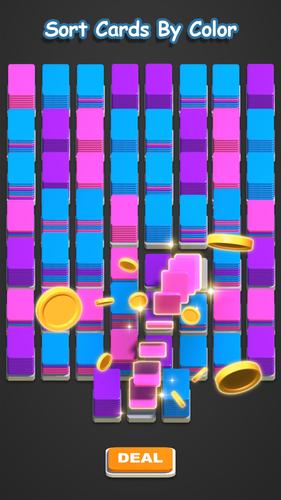 Schermata Card Shuffle Sort 1