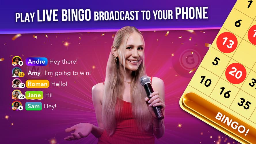 Live Play Bingo Schermafbeelding 0