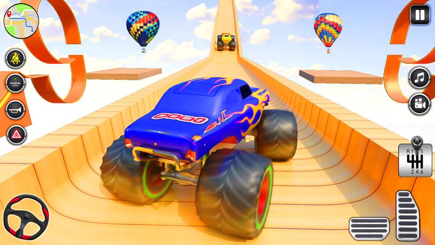 Monster Truck Simulator Games Schermafbeelding 1