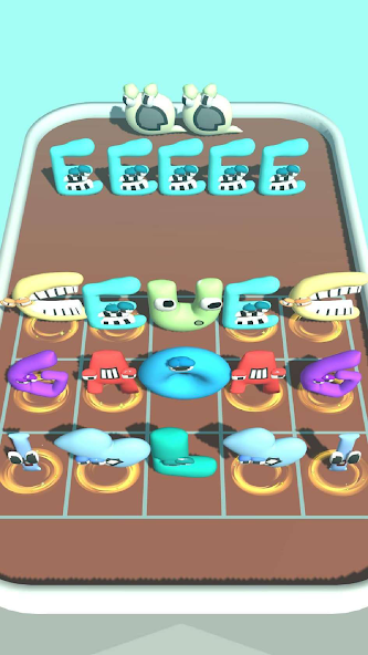Merge Alphabet: Lord Run Mod Скриншот 0