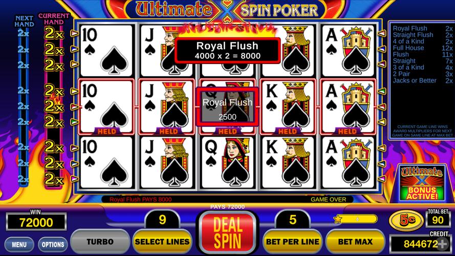 Spin Poker™ Casino Video Slots スクリーンショット 1