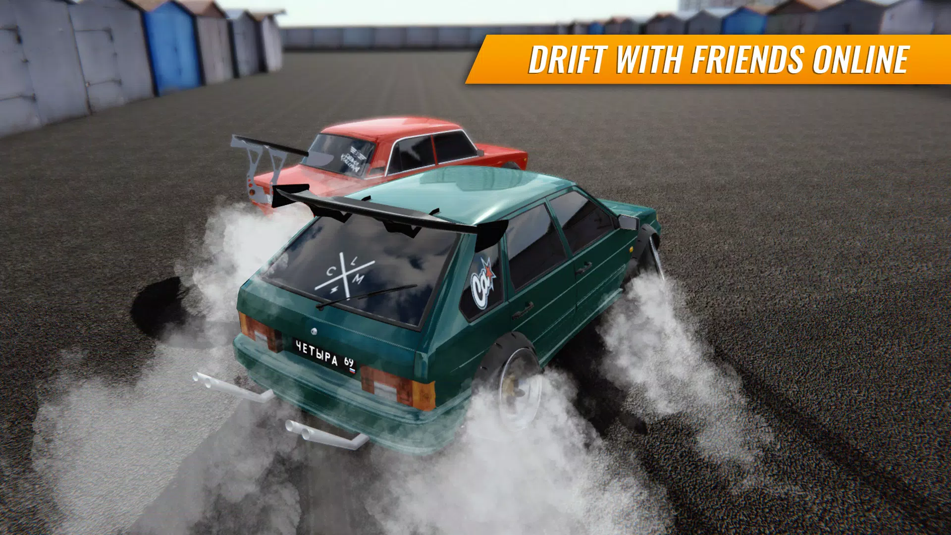 Russian Car Drift स्क्रीनशॉट 0