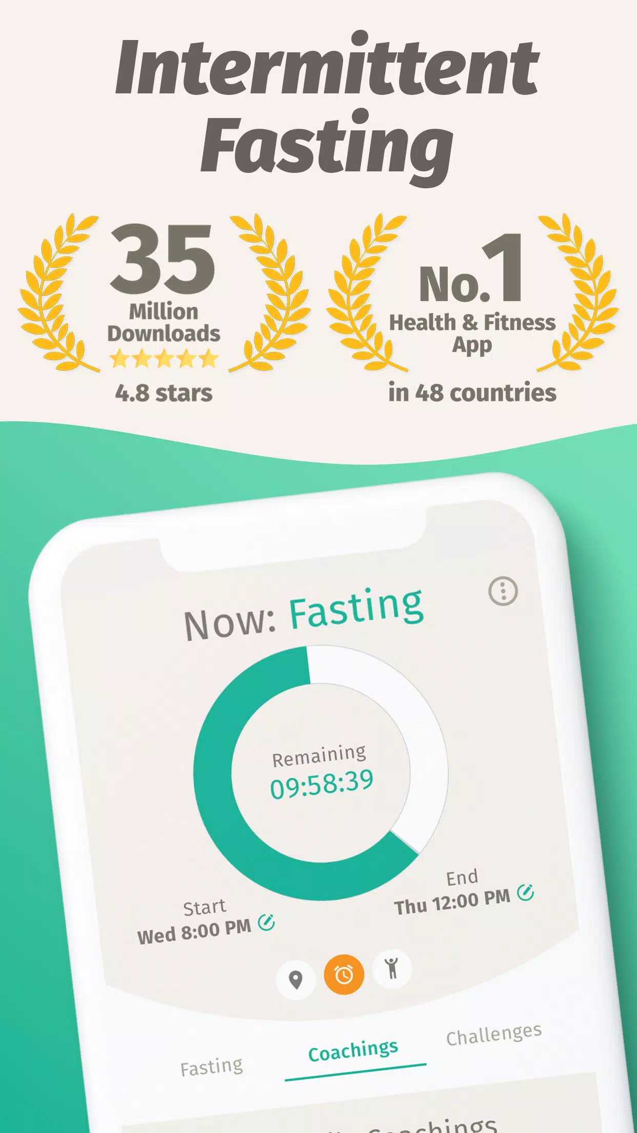 BodyFast: Intermittent Fasting應用截圖第0張