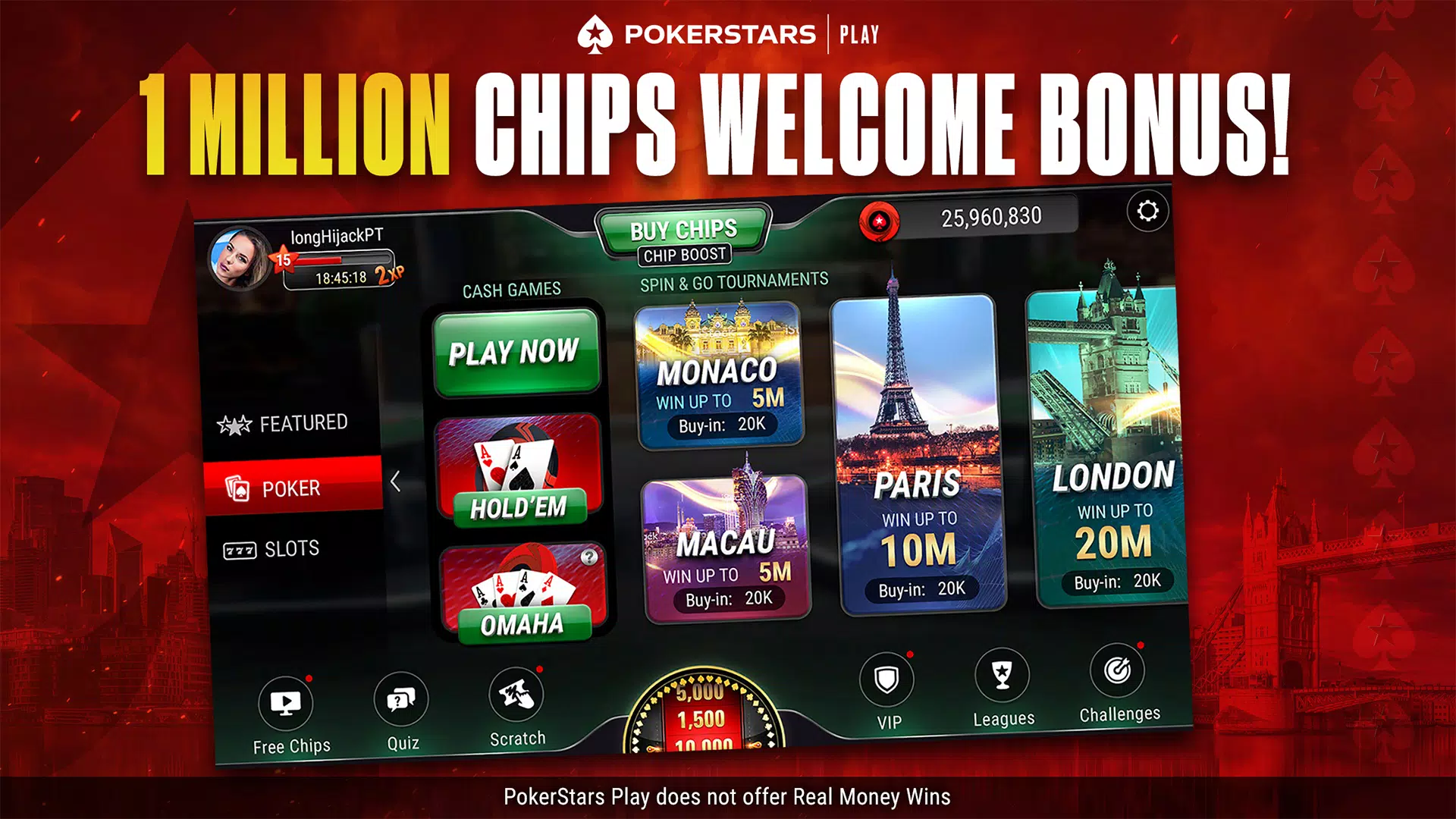 PokerStars Play應用截圖第3張