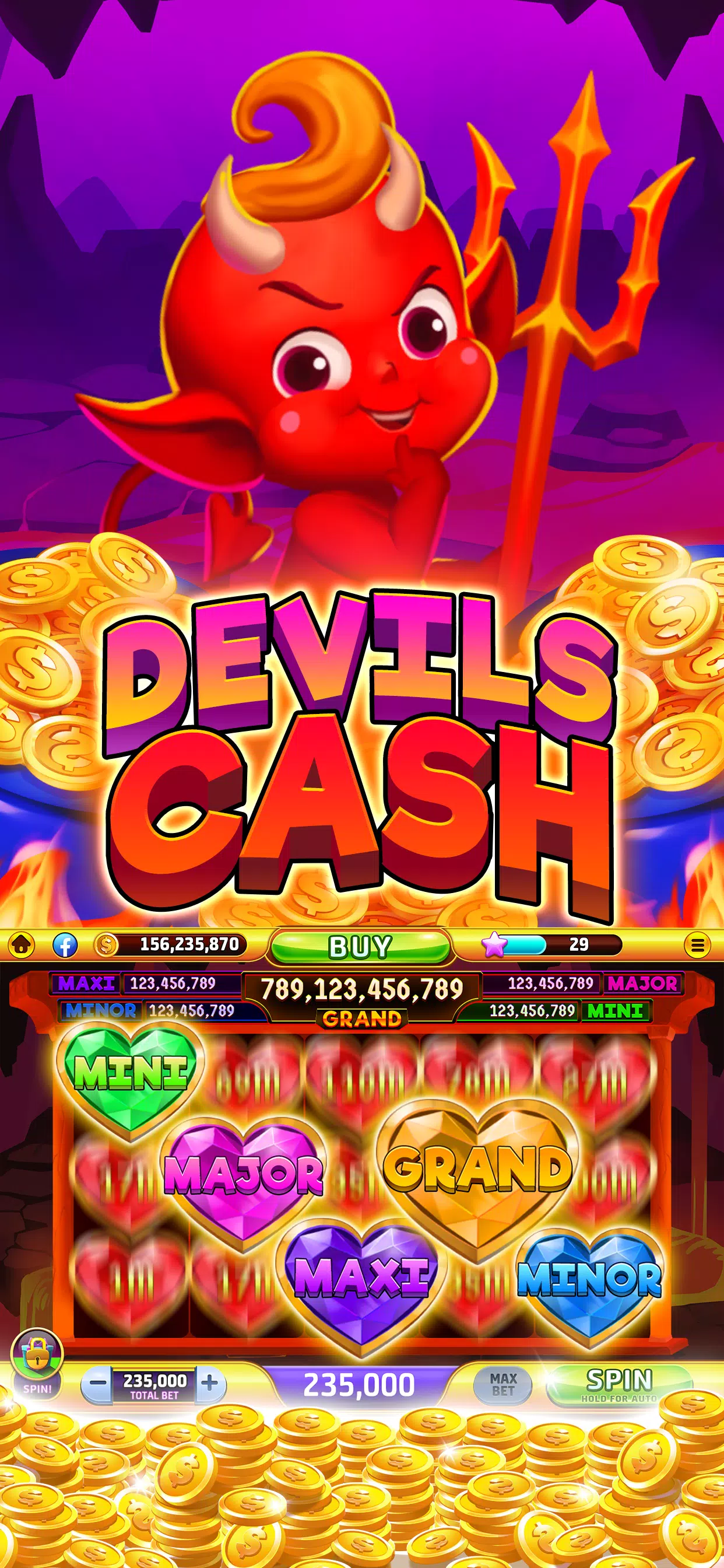 Jackpot Hit Slots Ảnh chụp màn hình 1