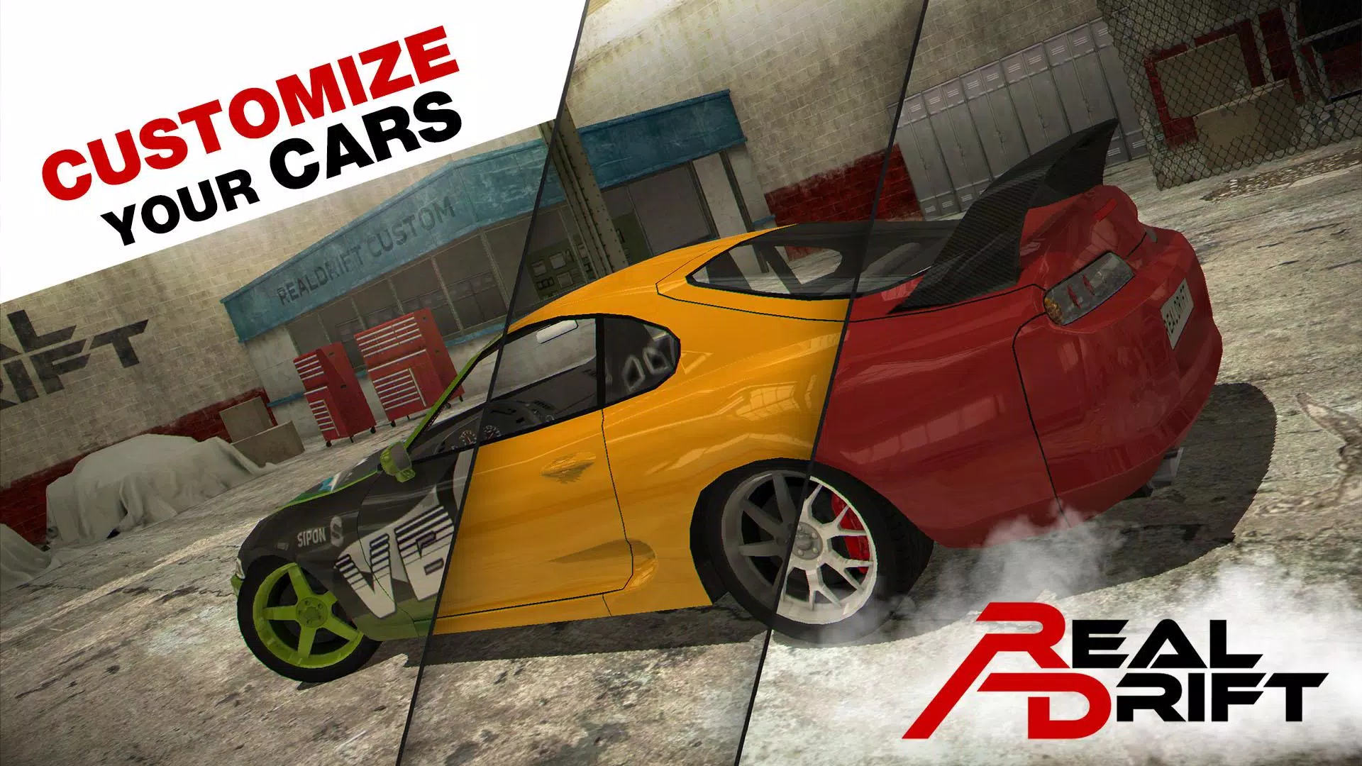 Real Drift Car Racing Lite Tangkapan skrin 2