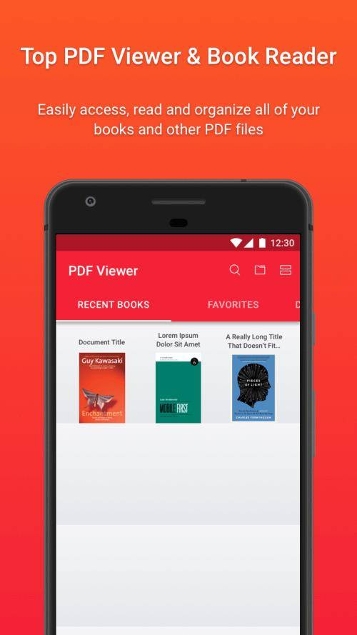 PDF Viewer & Book Reader ဖန်သားပြင်ဓာတ်ပုံ 0