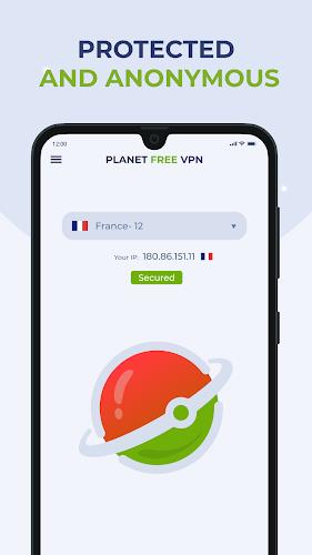 Free VPN Proxy by Planet VPN Captura de pantalla 2