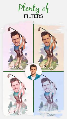 Photo Cartoon Caricature Maker Ảnh chụp màn hình 3