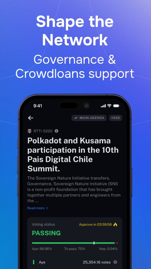 Nova Polkadot Wallet Screenshot 2