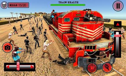 US Army Train Zombie Shooting স্ক্রিনশট 3