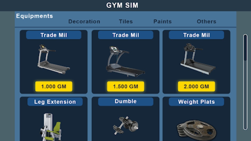 Gym simulator 24 : Gym Tycoon স্ক্রিনশট 1