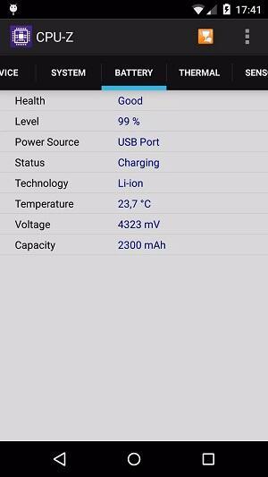 CPU Z Schermafbeelding 3