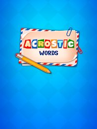 Acrostic Words: Crossword Game Captura de tela 3