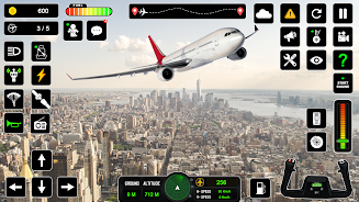 Airplane Flight Simulator Game स्क्रीनशॉट 3