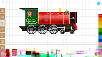 Labo Christmas Train Game:Kids Ekran Görüntüsü 3