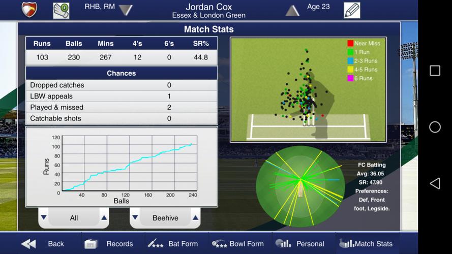 Cricket Captain 2024 Captura de tela 3